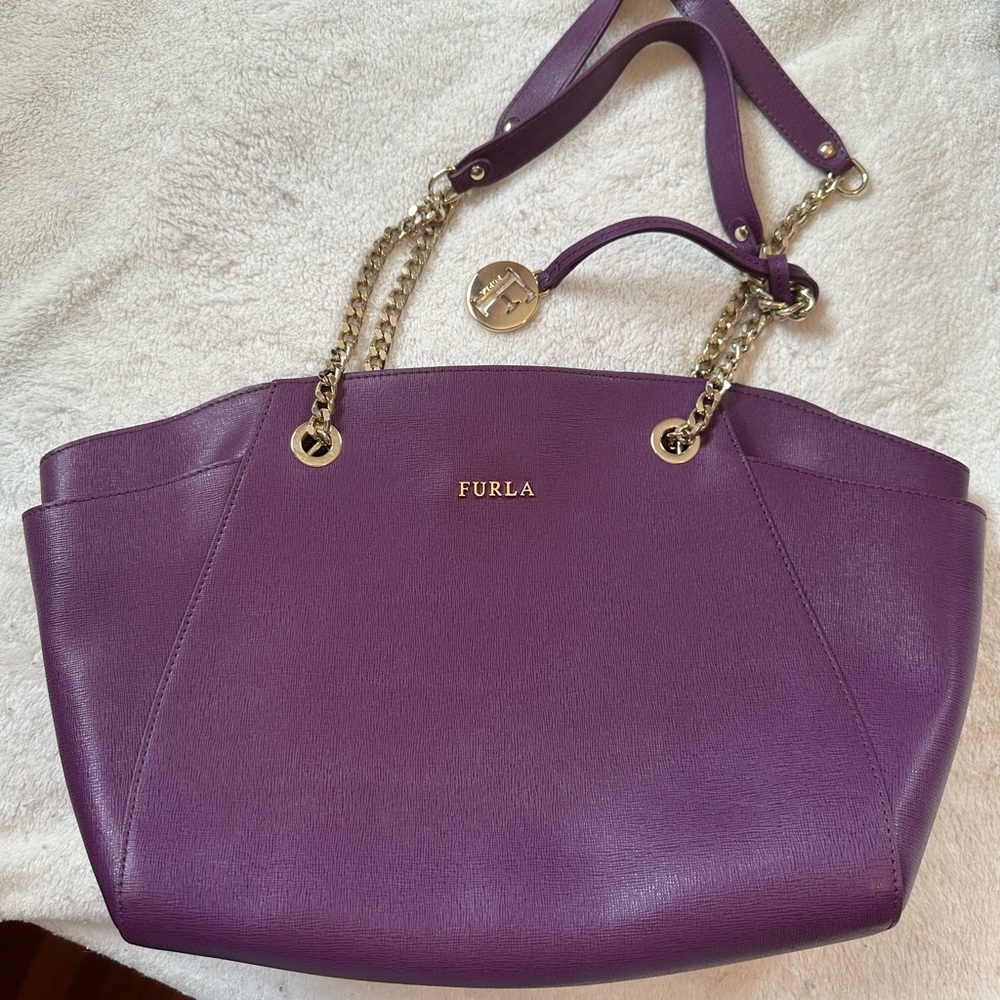 Purple Furla Purse